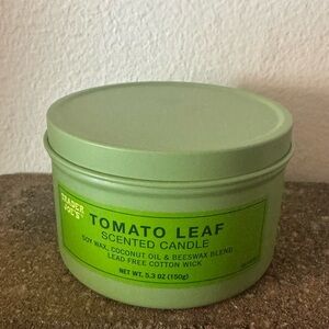 Trader Joe's Tomato Leaf Scented Candle - 2026 Edition